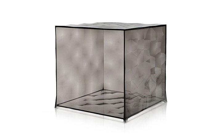 Optic Cube Table by Kartell Furniture Tables Optic Cube Table by Kartell Furniture Tables